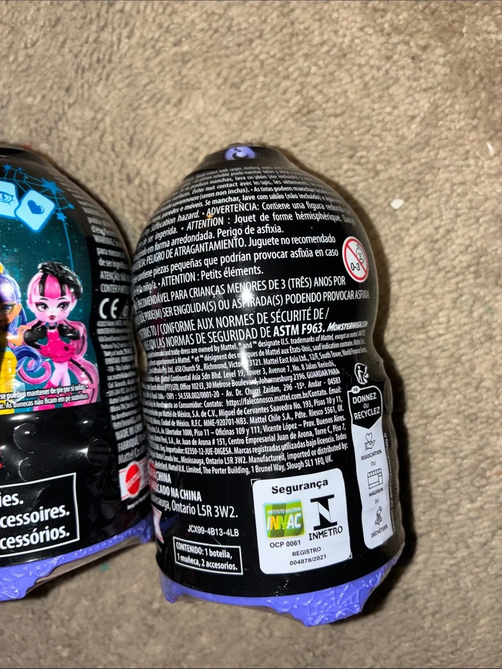 monster high Potions Surprise Dolls - Teal, Purple, Pink Accents